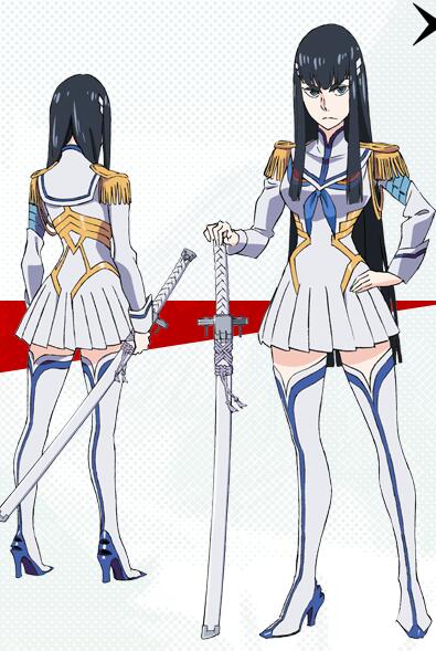 鬼龙院皐月人物介绍_acg人物网