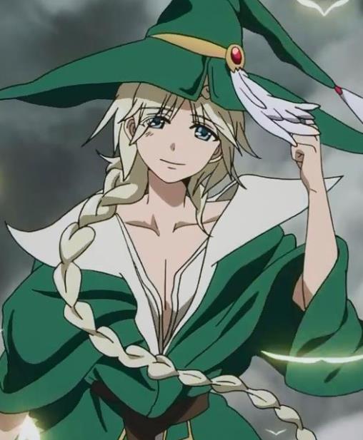 尤纳恩性别:女 |配音:石田彰别名:ユナン登场作品:《魔笛magi》人物