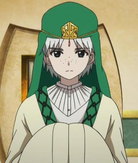 男 |配音:樱井孝宏别名:ジャーファル登场作品:《魔笛magi》人物属性